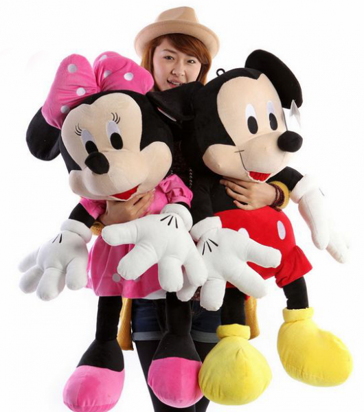 Pelucia Minnie ou Mickey