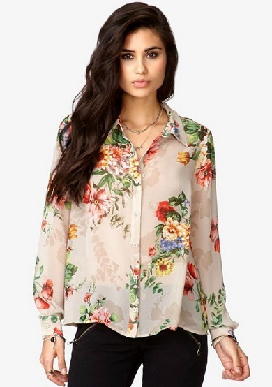 Blusa floral