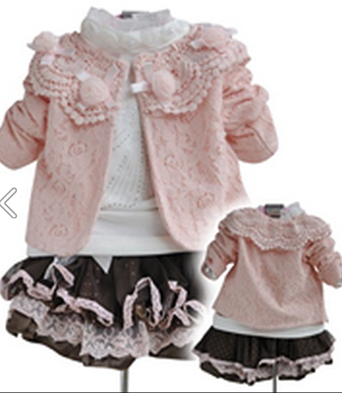 conjunto Renda Salmon